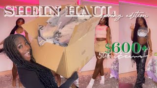 HUGE $600+ SHEIN TRY ON HAUL ☆ *spring edition* | 50+ items! | emelia