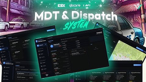 Advanced FiveM MDT & Dispatch System