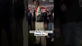 A$AP Rocky is Rihanna’s biggest fan 🏆