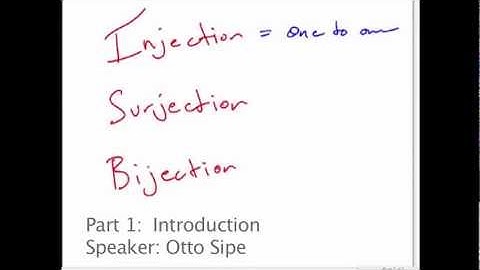 Project 3 (B1) - Functions: Injections, Surjections, Bijections
