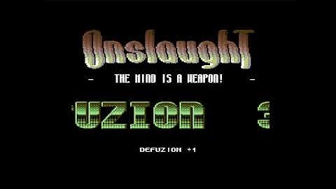 C64 Onslaught Intro Collection by Airwolf/F4CG ! 31 January 2022!