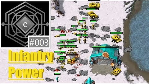 Red Alert Skirmish Gameplay [HARD AI] | Episode 3: Infantry Power