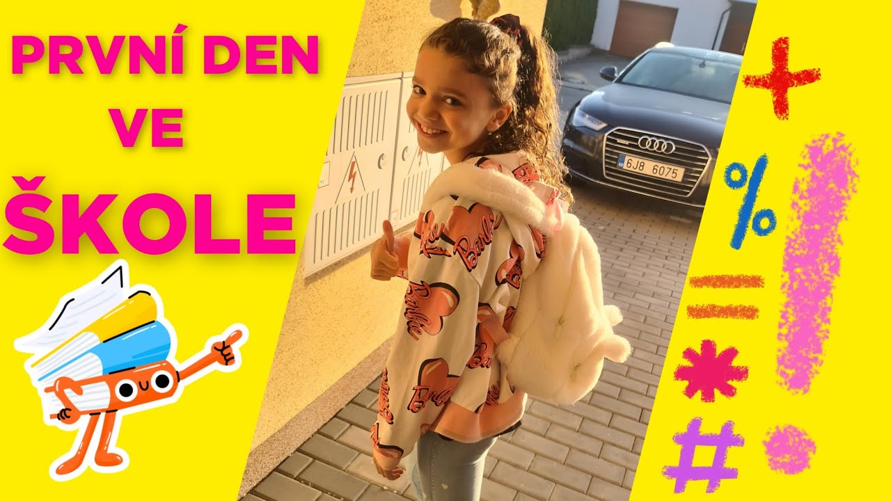 PRVNÍ DEN VE ŠKOLE - 1.ZÁŘÍ - Natálka jde do 4. třídy a JAKÉ PŘEKVAPENÍ DOSTALA??