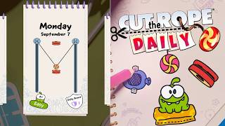 Cut the Rope Daily September 7 2026 Walkthrough 10 Stars