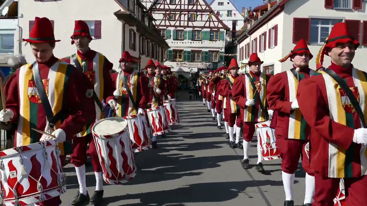 Umzug am Boppelesonntag der Narrenzunft Gole Riedlingen 2025