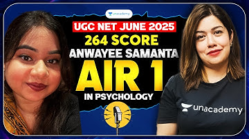 AIR 1 Psychology | UGC NET June 2025 Topper