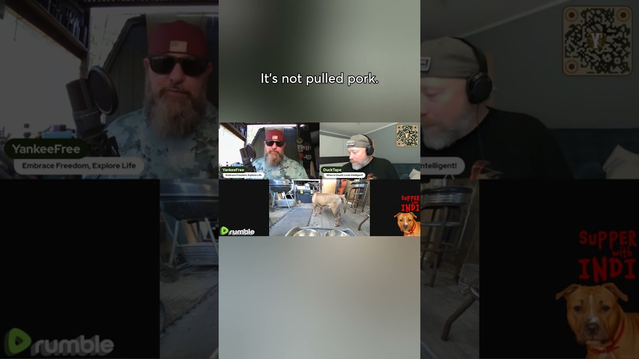 BBQ Debate: Brisket, Pulled Pork, or Chicken? #yankeefree #livestream #live #youtuber #shortvideo