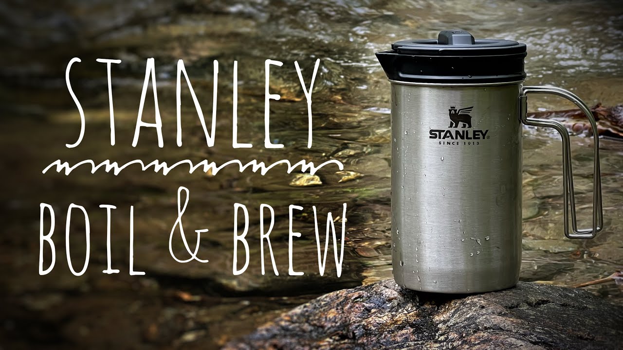 Stanley Adventure All In One Boil + Brew Camping Coffee French Press 32 oz