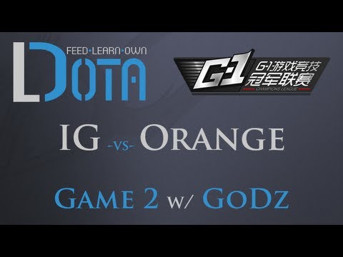 iG vs Orange, game 2 - G-1 League Playoffs