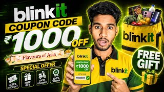 🚀 Blinkit Coupon Code Today 2026 💛 | Latest Blinkit Offers, Promo Codes, Discounts & Grocery Deals