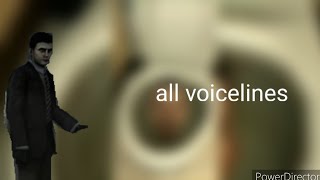 secret agent all voicelines