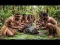 Hunting Indian Wild Turkey for Survival | How the Korowai Tribe Live Off the Land(AI FICTIONAL)