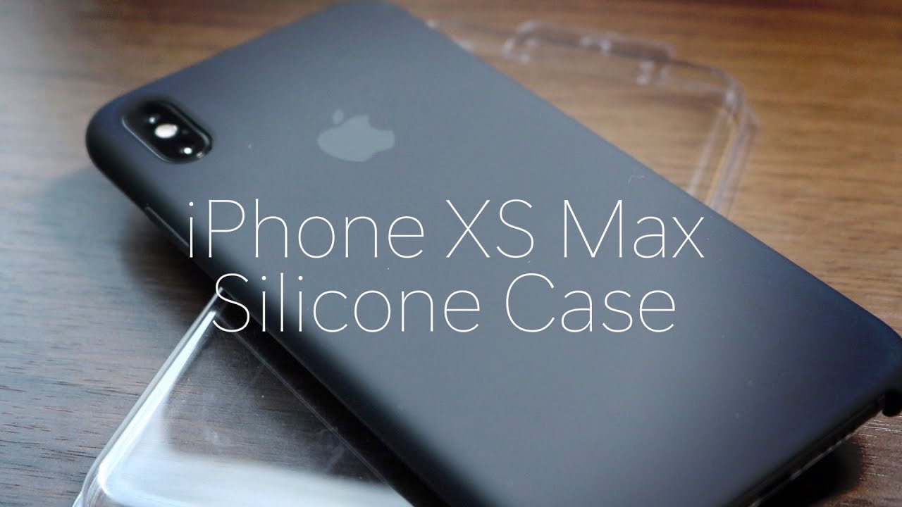 Apple Iphone Xs Max Silicone Case Unboxing In Depth View Youtube