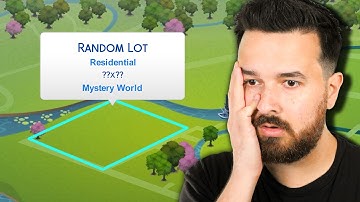 I had to build on a random lot...