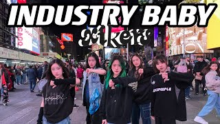 [KPOP IN PUBLIC NYC] xikers(싸이커스) 'INDUSTRY BABY' Dance cover in Times Square