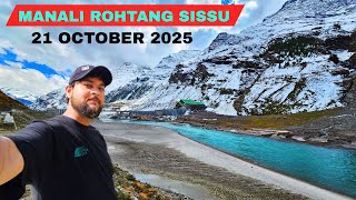 Manali Rohtangpass Sissu Snowfall Update| Chandigarh To Manali