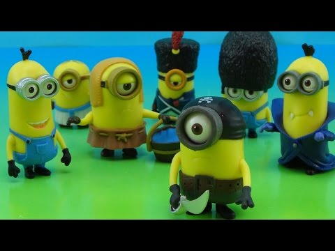 MINIONS MOVIE EYE-MATEY PIRATE POSEABLE TOY REVIEW