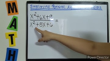 TAGALOG: Simplifying Rational Algebraic Expressions #TeacherA #MathinTagalog