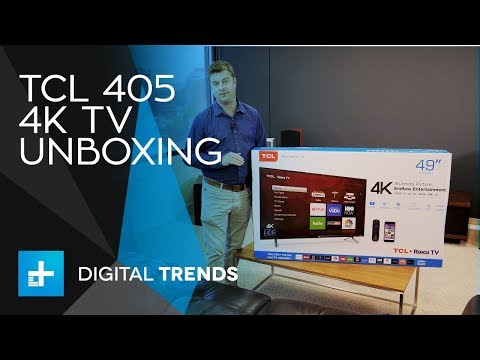 TCL S405 4K TV - Unboxing