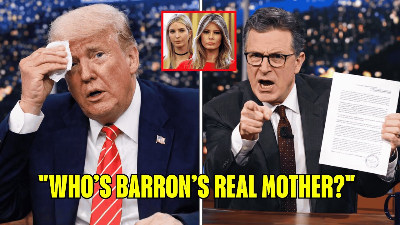 Trump Attacks Colbert on Air — What Colbert Reveals Next Breaks the Room