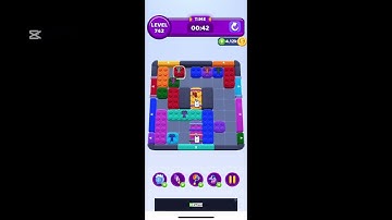 Colour Block Jam Level 742 Solution Walkthrough