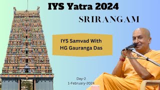 IYS Samvad with Gauranga Das | IYS Podcast