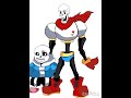 Speed draw Undertale IBIS P IS SANS AND PAPYRUS AND FREEBLE SMALL Frisk #Undertale#song head to head