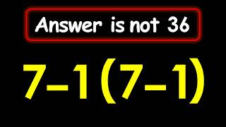 Very Tricky Math Challenge That 99% Get It WRONG! 🔥 Will YOU Get It Right 🤔🧠