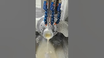 TC U450 5-axis simultaneous machining process demonstration video