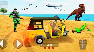 Offroad Tourist Tuk Tuk Games  -#10 - Auto Rickshaw Racing Taxi - New Games 2022 - Android GamePlay screenshot 5