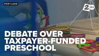 Supporters, critics debate changes to Multnomah County's taxpayer-funded preschool program