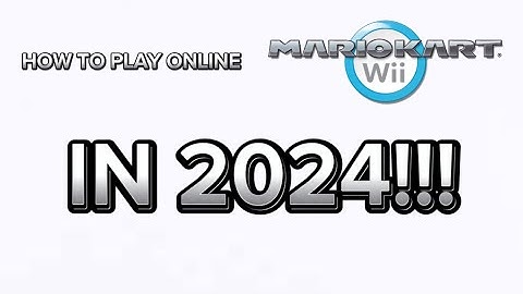 HOW TO PLAY ONLINE MARIO KART WII IN 2024! (WIIMMFI, NO HOMEBREW NEEDED!)