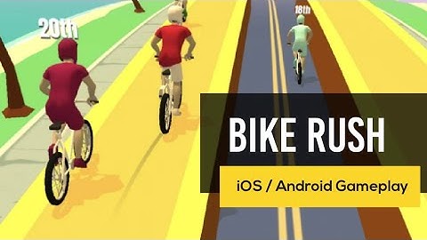 Bike Rush - iOS/Android Gameplay Video