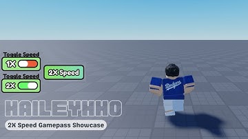 Speed Gamepass Showcase with Toggle Button | Roblox Studio Scripting