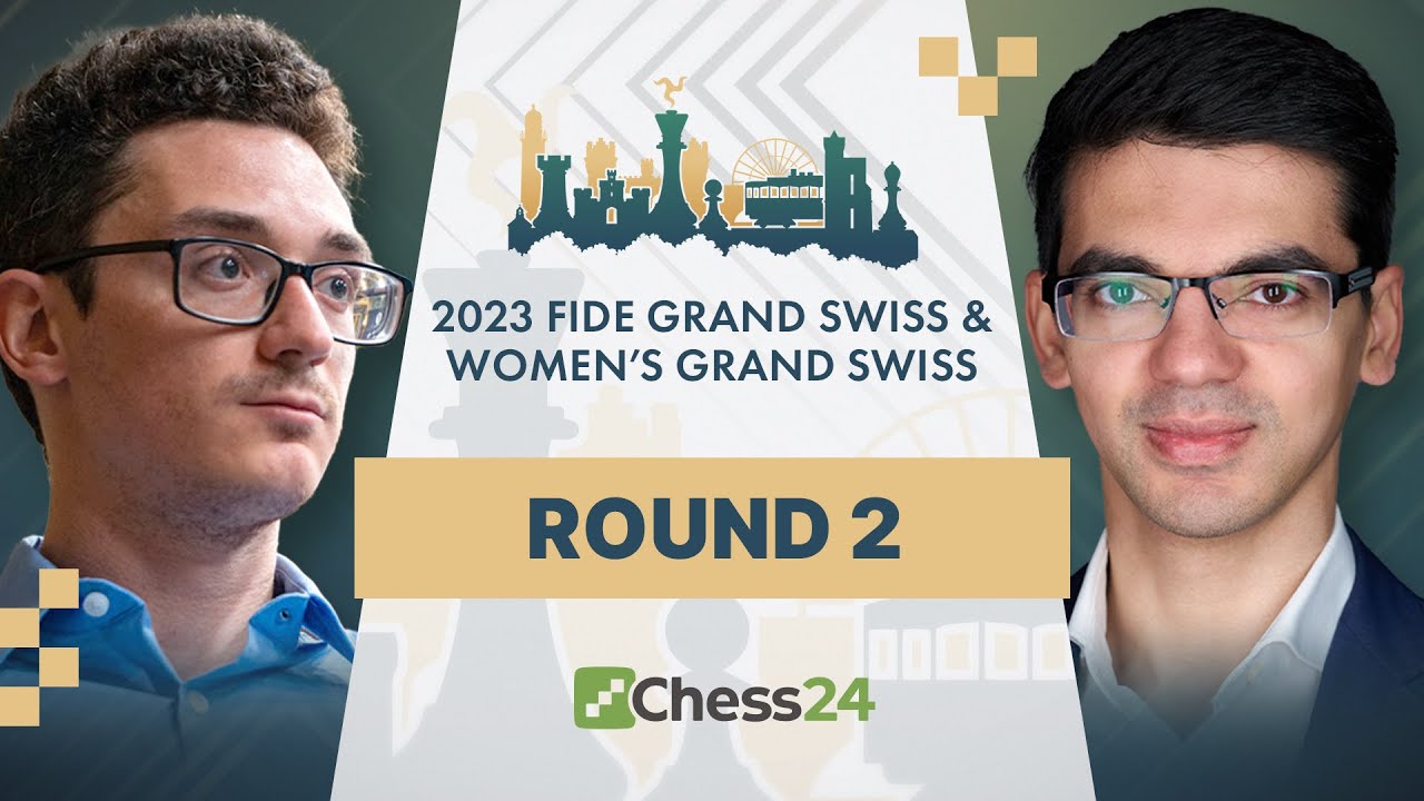 ChessBase India on X: Fabiano Caruana vs Hans Niemann! Round 2 at the  @FIDE_chess Grand Swiss 2023. Who do you think will triumph?   / X