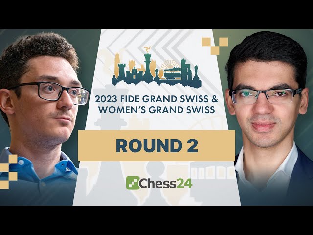 Fabiano, Levon, Rapport, Duda Gain Early Momentum! Can They Keep It Up?  FIDE Grand Swiss 2023 Day 2 