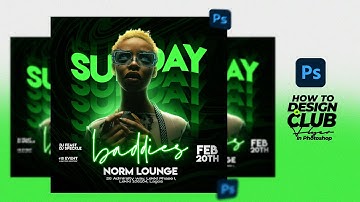 Master Club Flyer Design in Photoshop – Beginner to Pro!