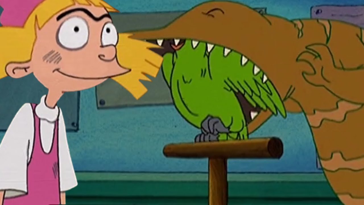 HEY ARNOLD! | HELGA'S PARROT | REACTION - YouTube