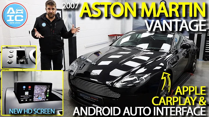 Aston Martin Vantage in for a Tech Transformation! Apple CarPlay/Android Auto Interface + HD Screen! - 天天要聞