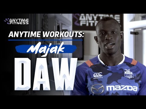 Anytime Workouts with Majak Daw (August 20, 2018) football score