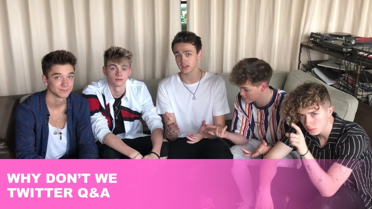 Why Don't We Twitter Q&A | United By Pop