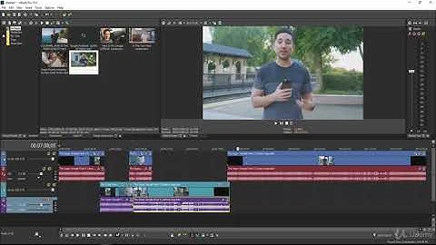 Vegas Pro 15 Software Interface Overview