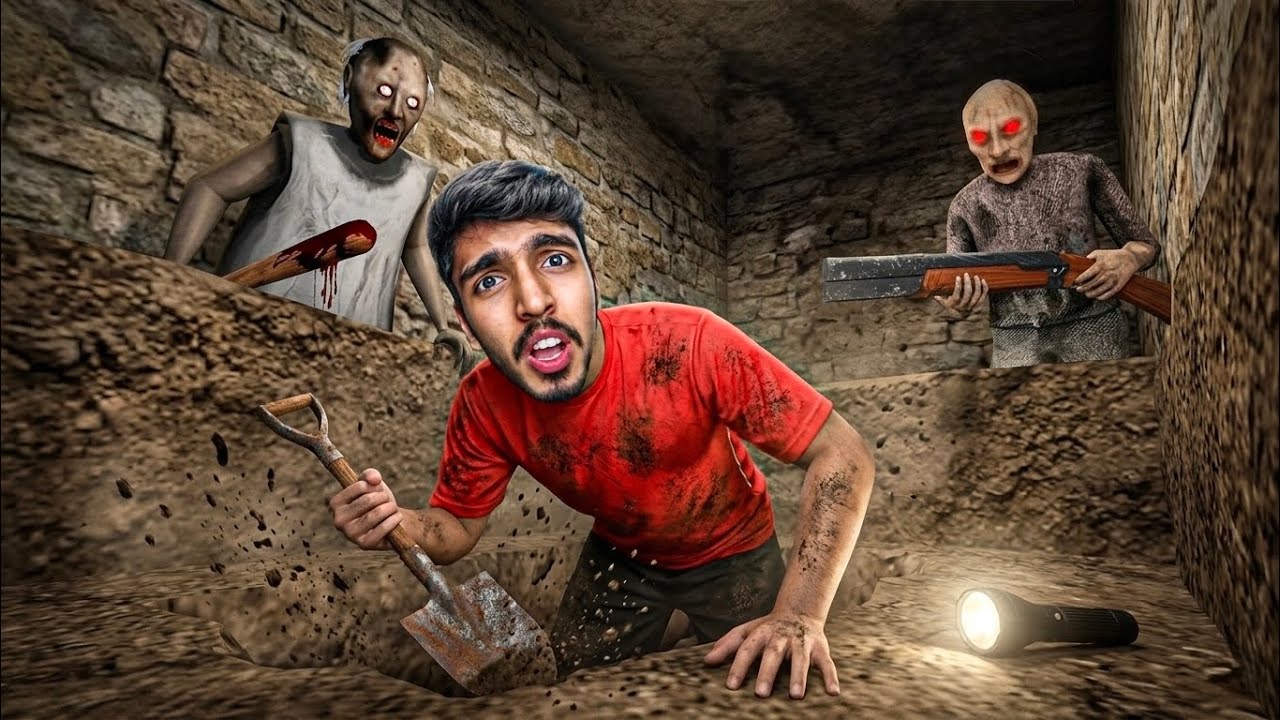 New CAVE Escape from Granny's House..(Granny 3)