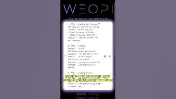 Need assistance? Weopi.com #aitool #aihacks #aisearch #searchengine #studenthacks #mathhacks #math