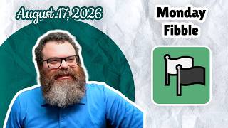 Fibble August 17 2026