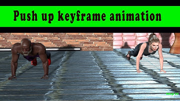 how to do push up Key-frame animation in Iclone 7(Edit motion layer)