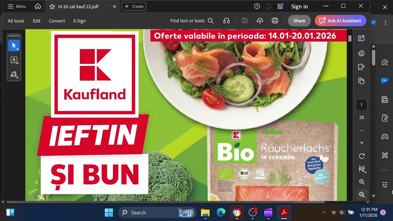 OFERTE KAUFLAND 14-20 IANUARIE 2026 