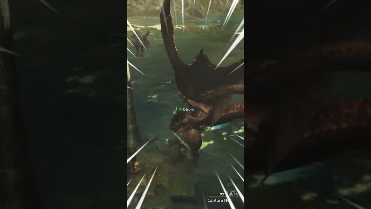 Chat brought a MONSTER to CRASH the party | Monster Hunter Wilds  #vtuber  #funny