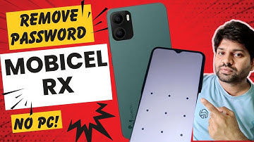 Mobicel RX Remove Password | Mobicel Rx Hard Reset | No PC | The Cellphone Hub