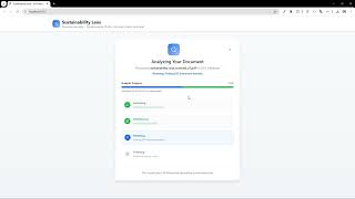 Demo- Elm AI Engineering Challenge, Sustainability Lens screenshot 3